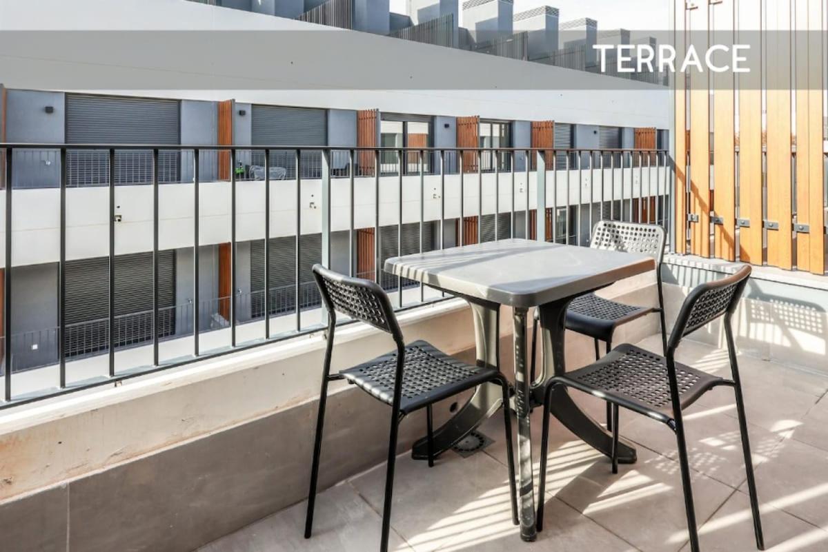 Elegant Studio With Private Terrace By Rentitup San Sebastián de los Reyes Exterior foto